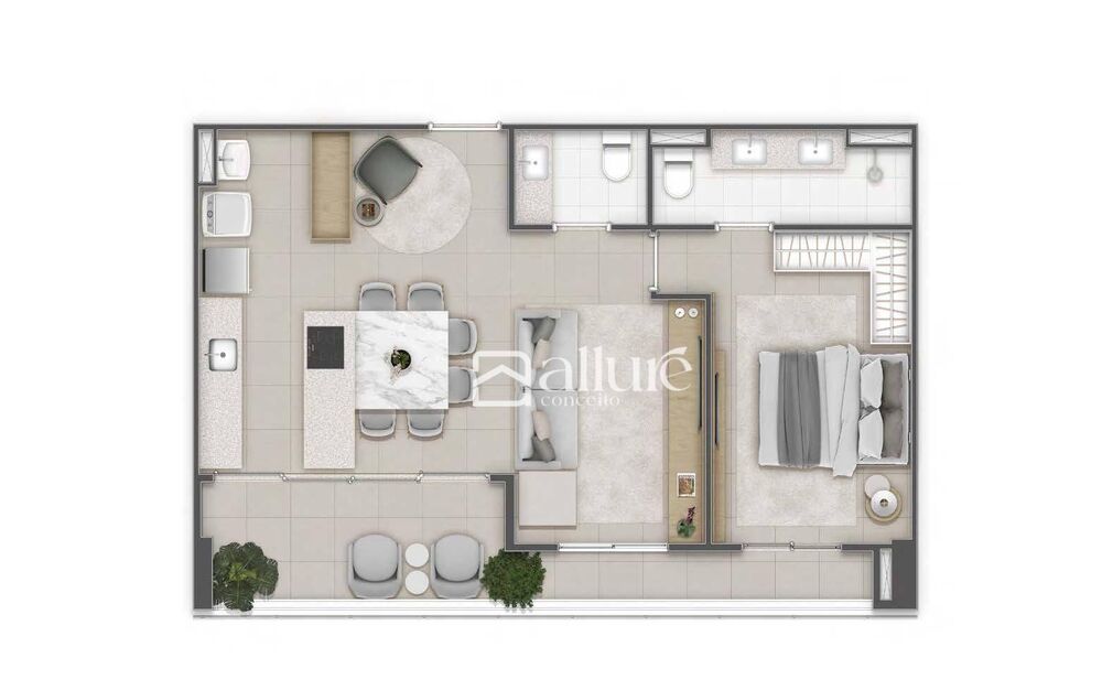 Apartamento, 2 quartos, 65 m² - Foto 8
