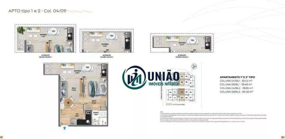 Apartamento, 1 quarto, 37 m² - Foto 52