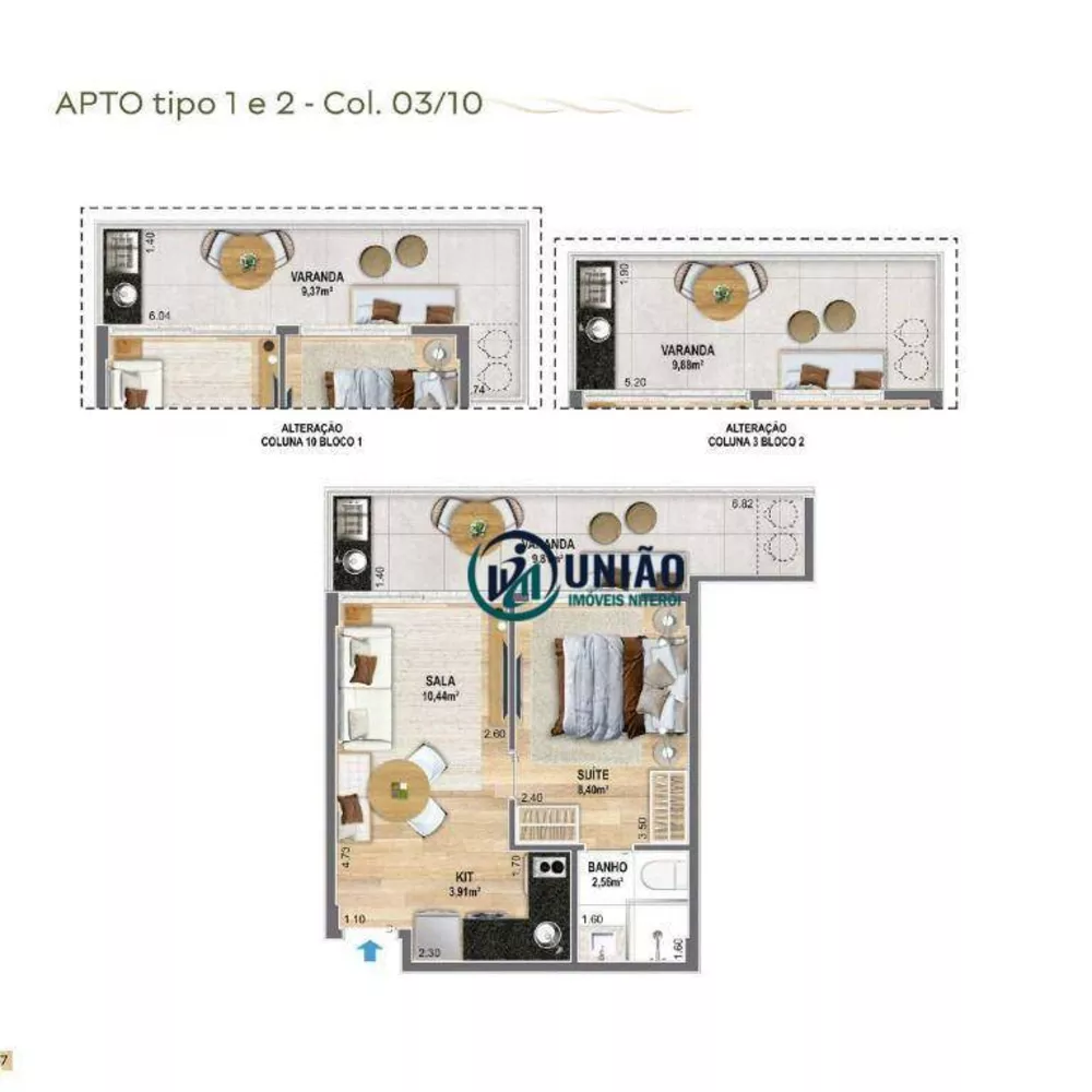 Apartamento, 1 quarto, 37 m² - Foto 18