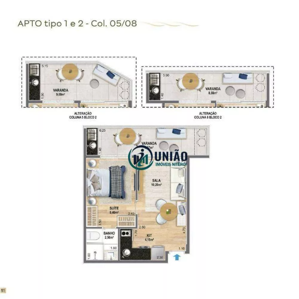 Apartamento, 1 quarto, 37 m² - Foto 22
