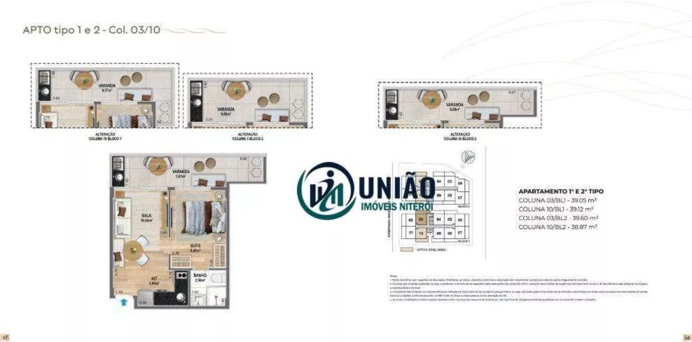 Apartamento, 1 quarto, 37 m² - Foto 51