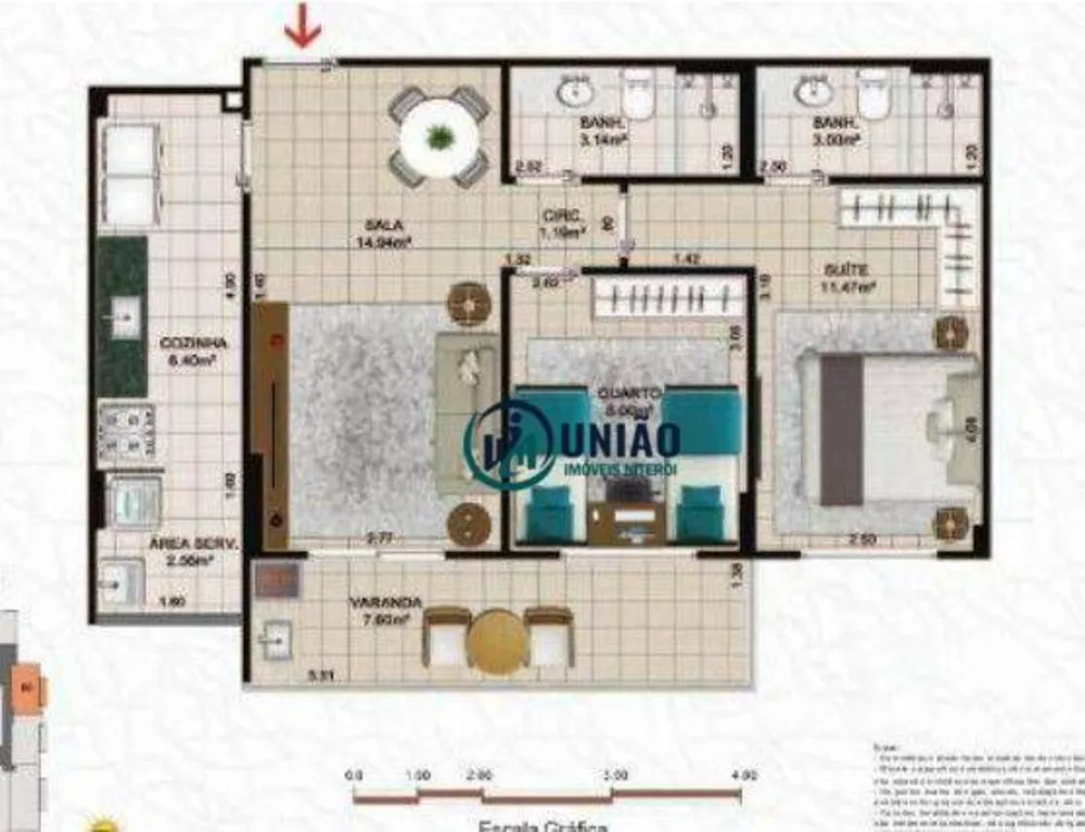 Apartamento, 2 quartos, 65 m² - Foto 25