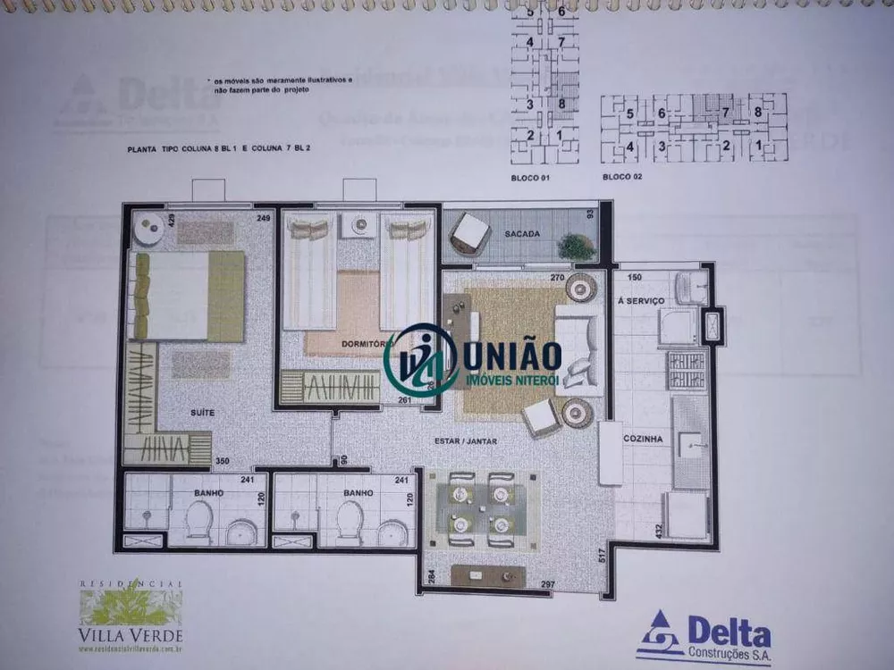 Apartamento, 2 quartos, 60 m² - Foto 3