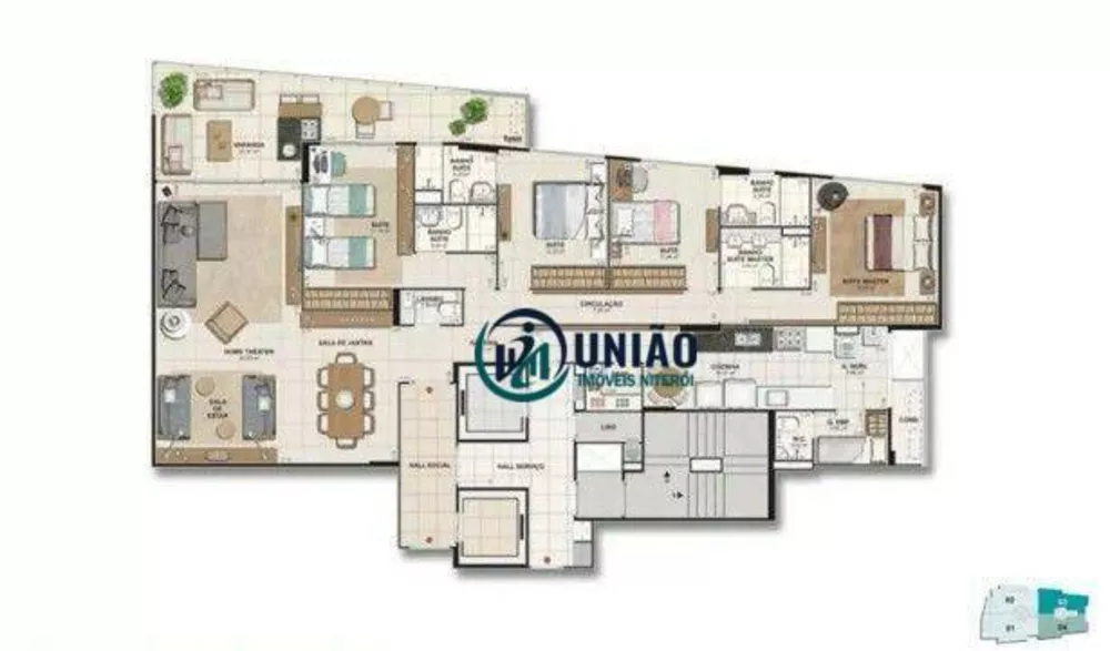 Apartamento, 4 quartos, 187 m² - Foto 4