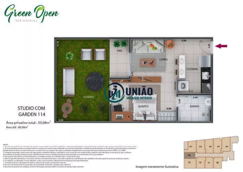 Apartamento, 2 quartos, 42 m² - Foto 71