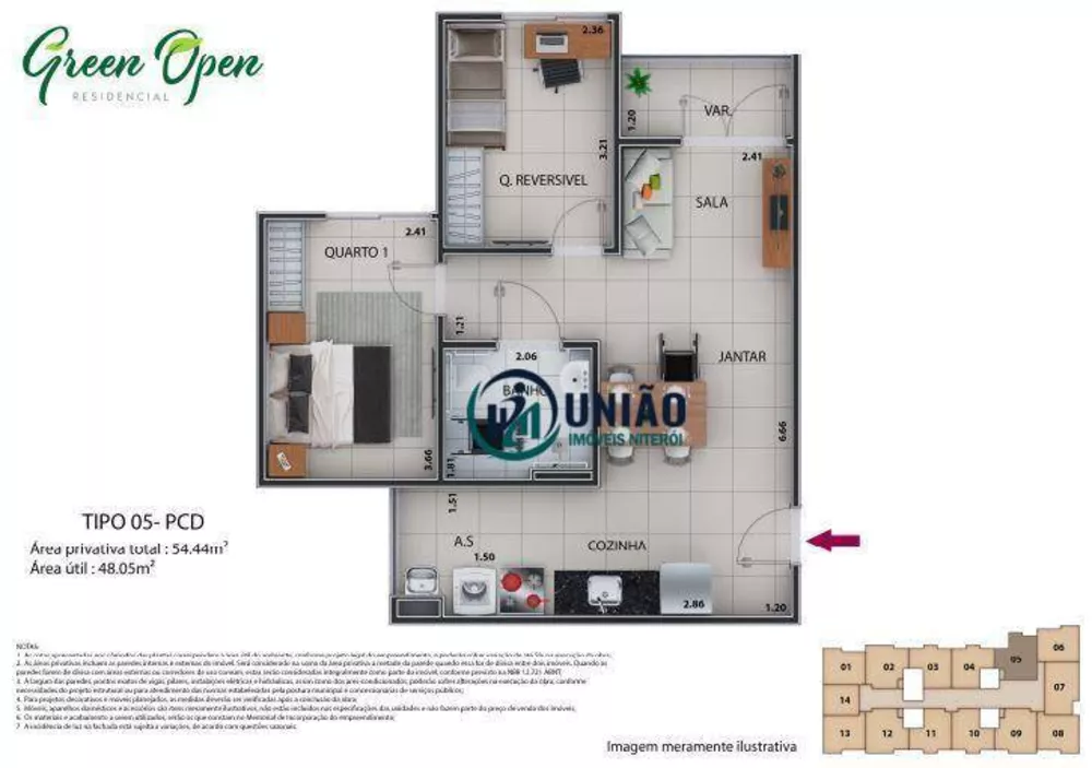 Apartamento, 2 quartos, 42 m² - Foto 70