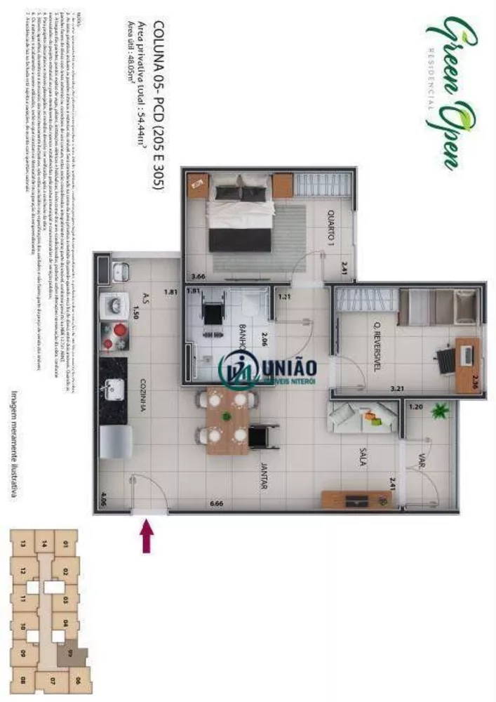Apartamento, 2 quartos, 42 m² - Foto 74