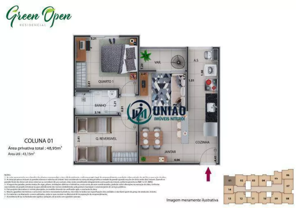 Apartamento, 2 quartos, 42 m² - Foto 90