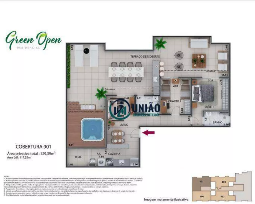 Apartamento, 2 quartos, 42 m² - Foto 31