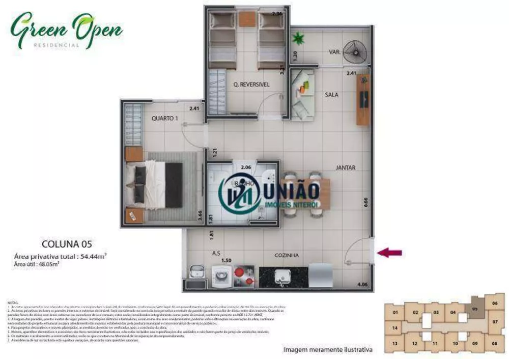Apartamento, 2 quartos, 42 m² - Foto 44