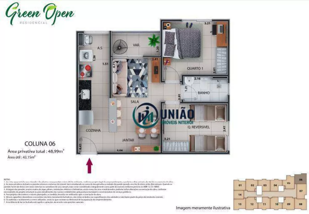 Apartamento, 2 quartos, 42 m² - Foto 68