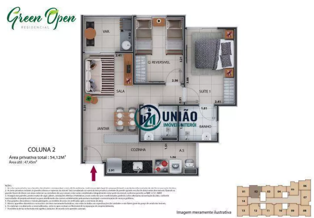 Apartamento, 2 quartos, 42 m² - Foto 23