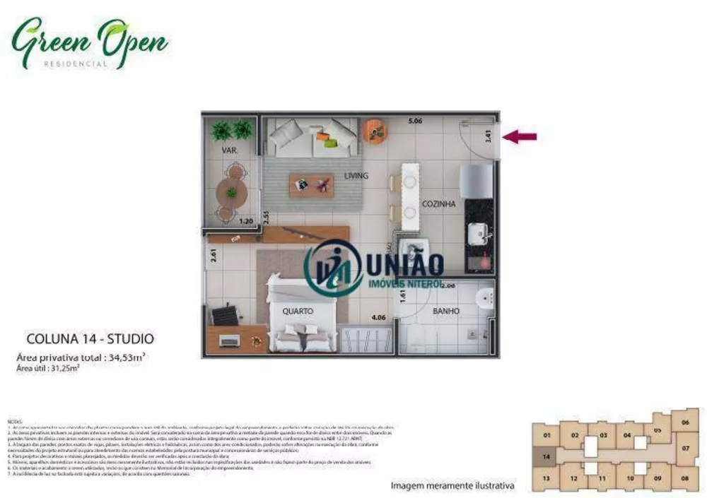 Apartamento, 2 quartos, 42 m² - Foto 97