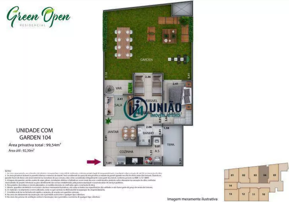 Apartamento, 2 quartos, 42 m² - Foto 103
