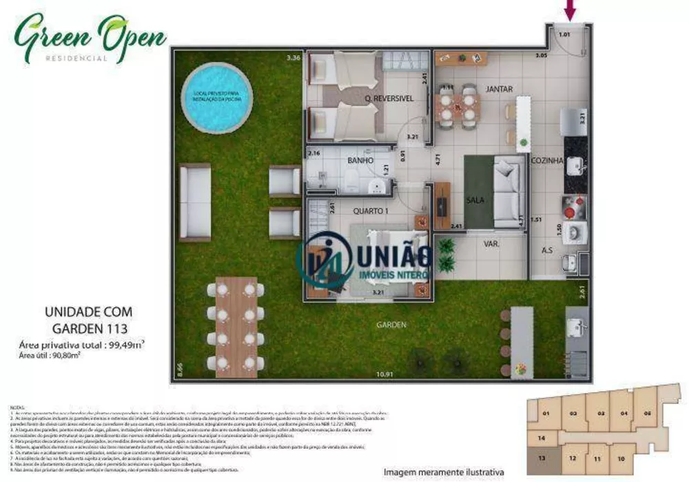Apartamento, 2 quartos, 42 m² - Foto 40