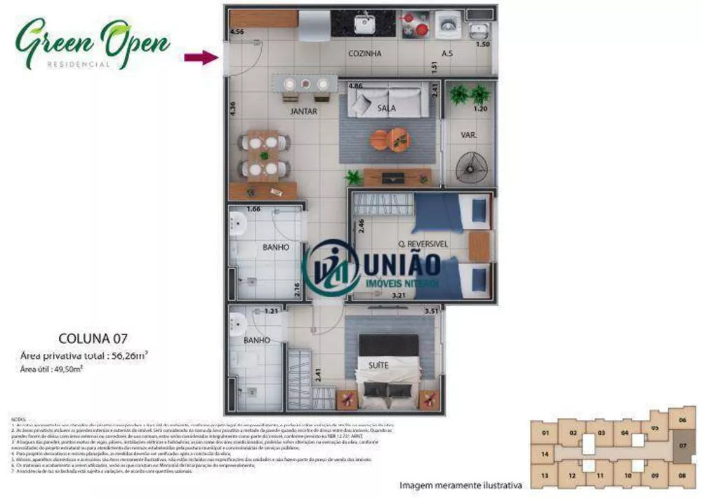 Apartamento, 2 quartos, 42 m² - Foto 13