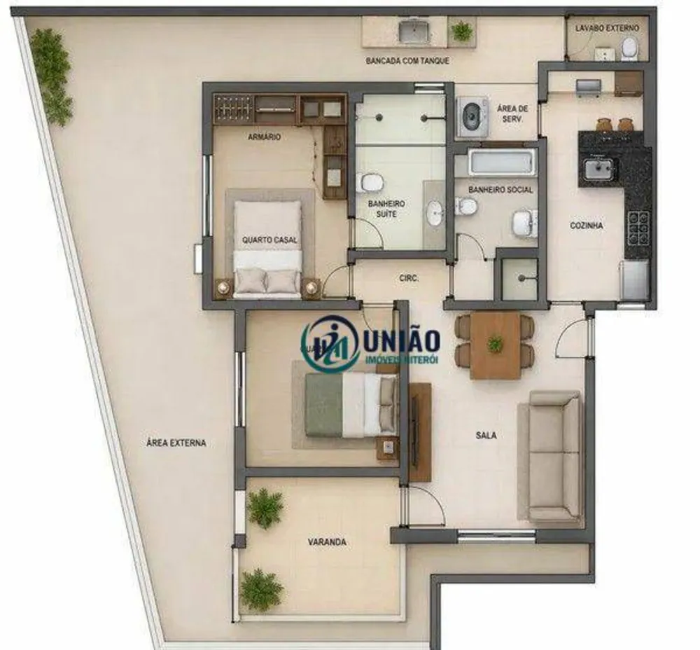 Apartamento, 2 quartos, 73 m² - Foto 65