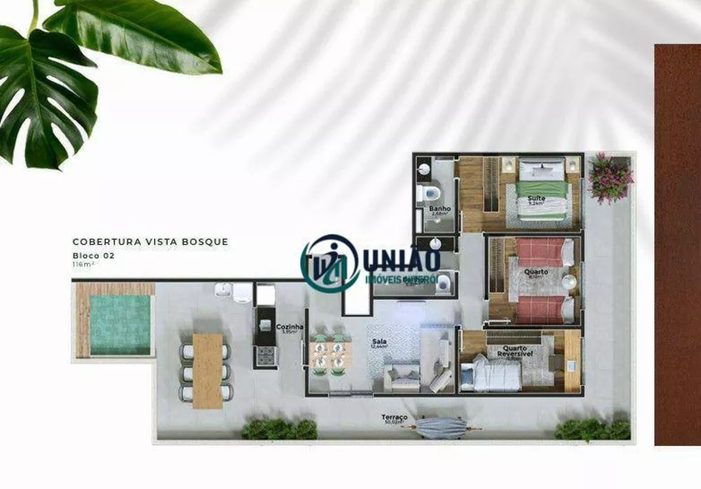 Cobertura, 3 quartos, 140 m² - Foto 91