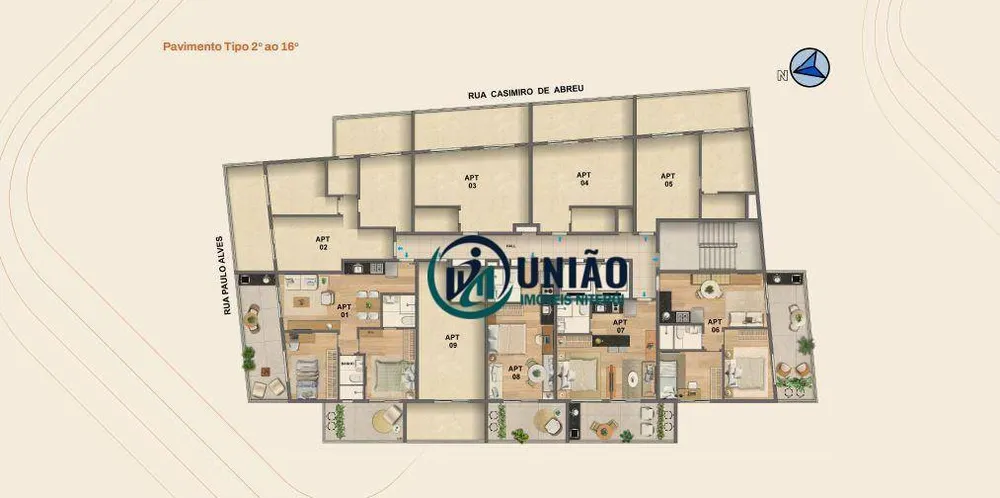 Apartamento, 1 quarto, 32 m² - Foto 45