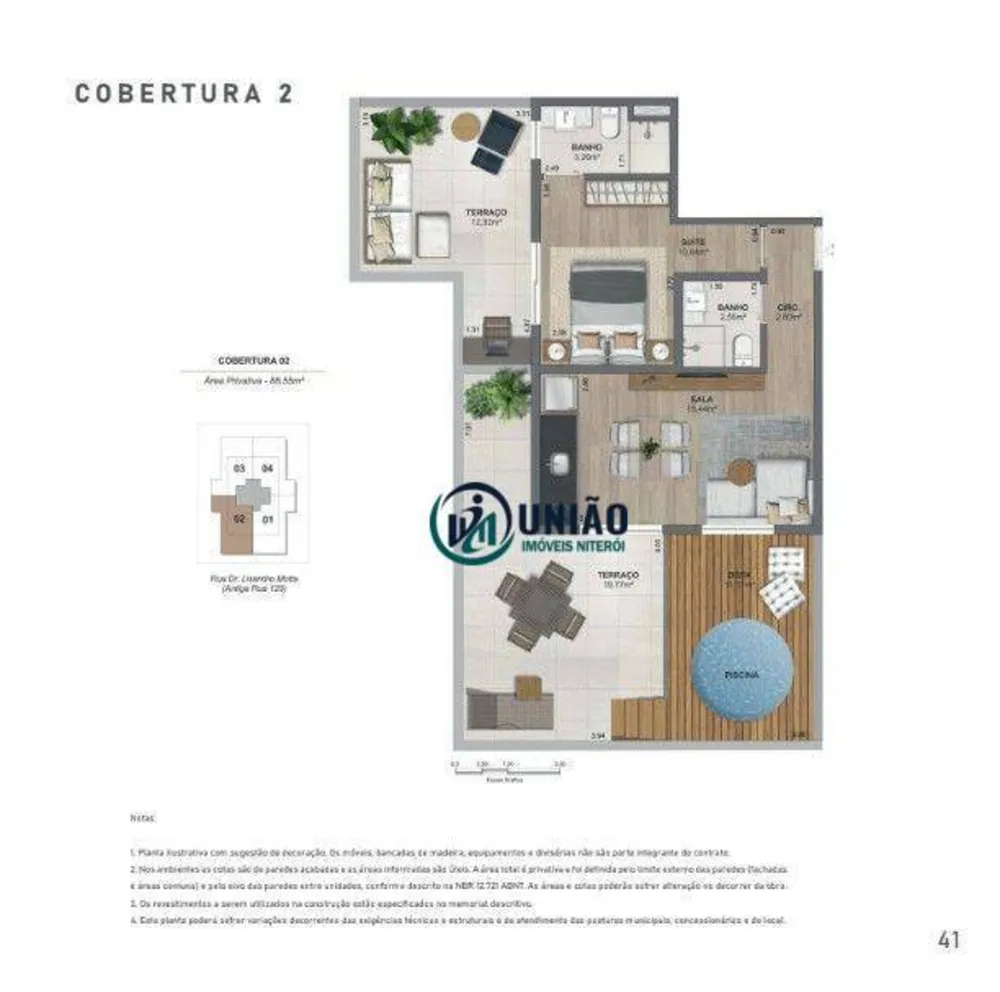 Apartamento, 1 quarto, 37 m² - Foto 33