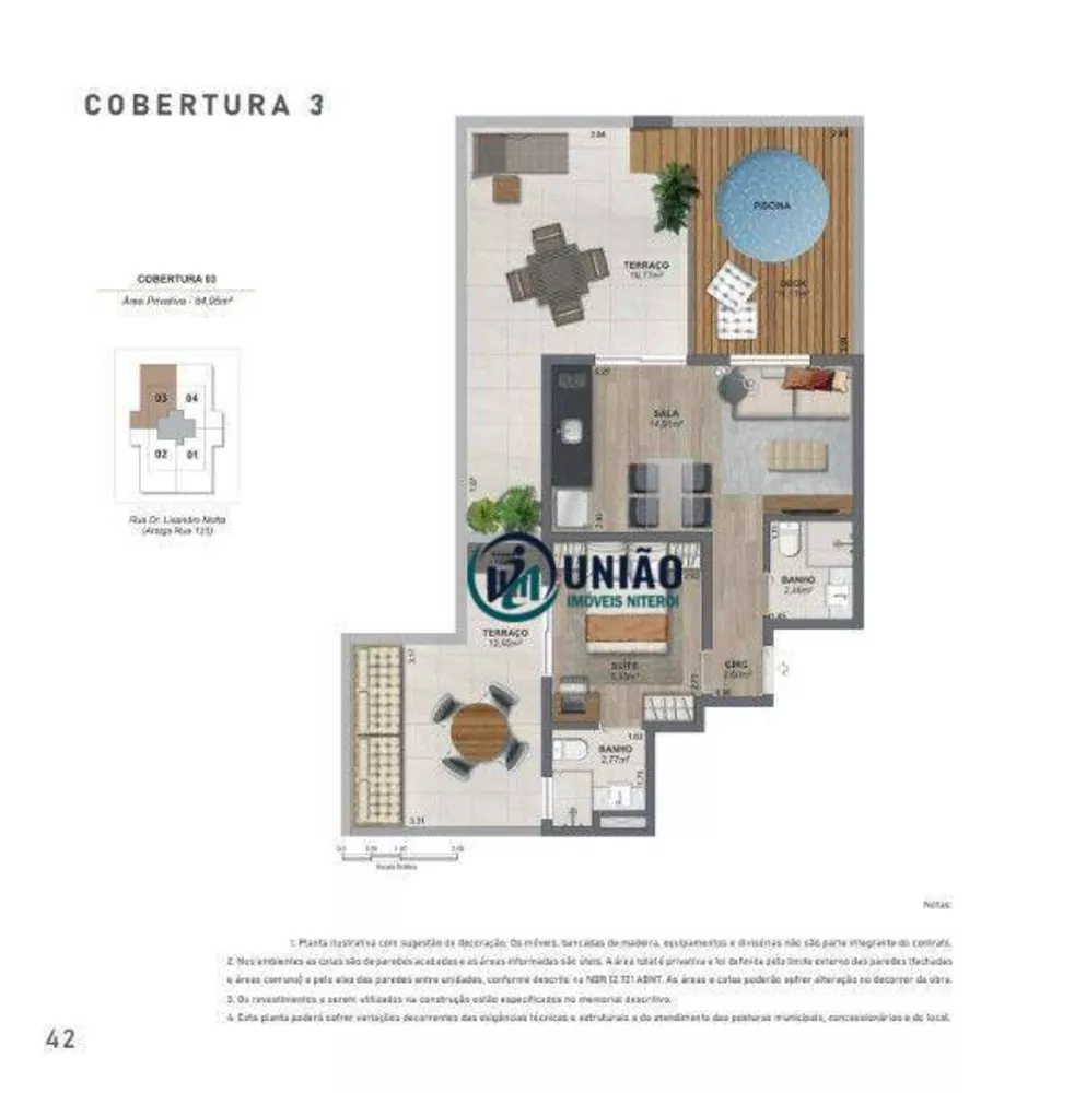 Apartamento, 1 quarto, 37 m² - Foto 2