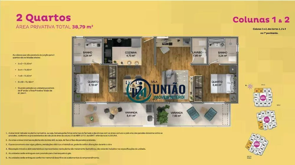Apartamento, 2 quartos, 75 m² - Foto 6
