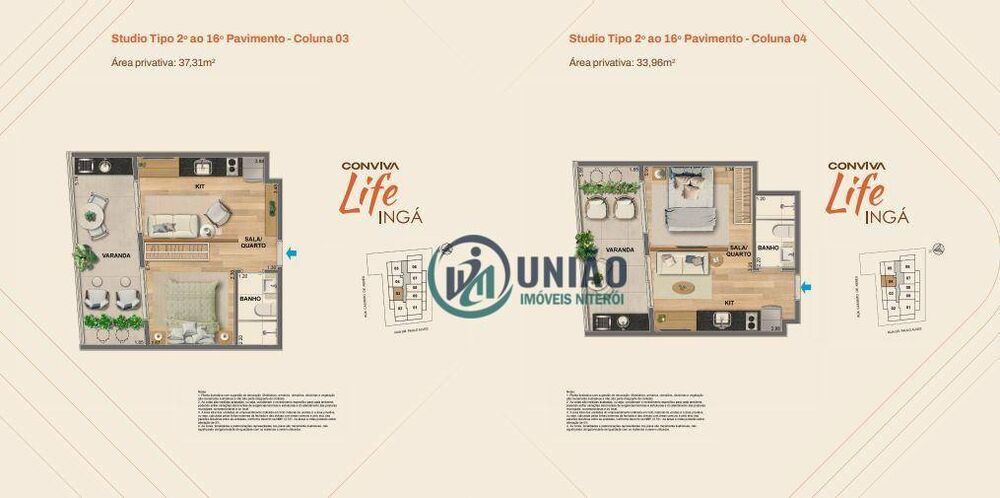 Apartamento à venda com 2 quartos, 67m² - Foto 2