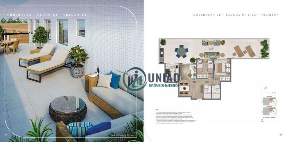 Cobertura, 2 quartos, 105 m² - Foto 35