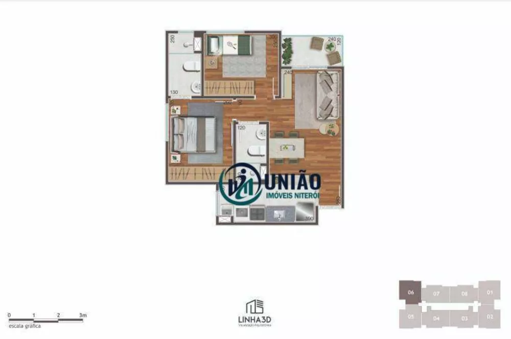 Apartamento, 2 quartos, 53 m² - Foto 41