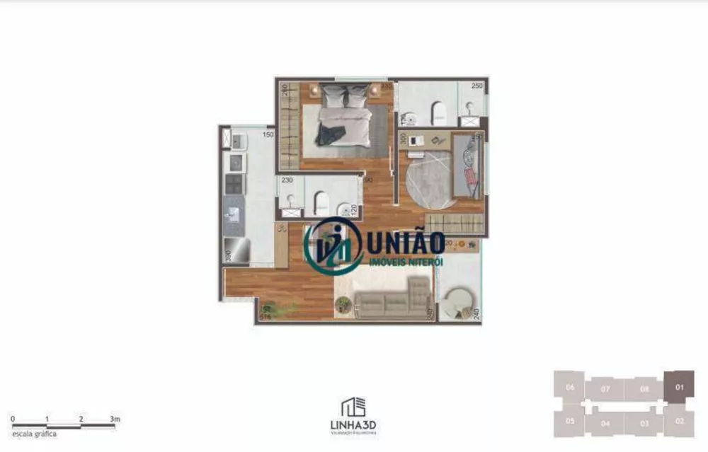 Apartamento, 2 quartos, 52 m² - Foto 40