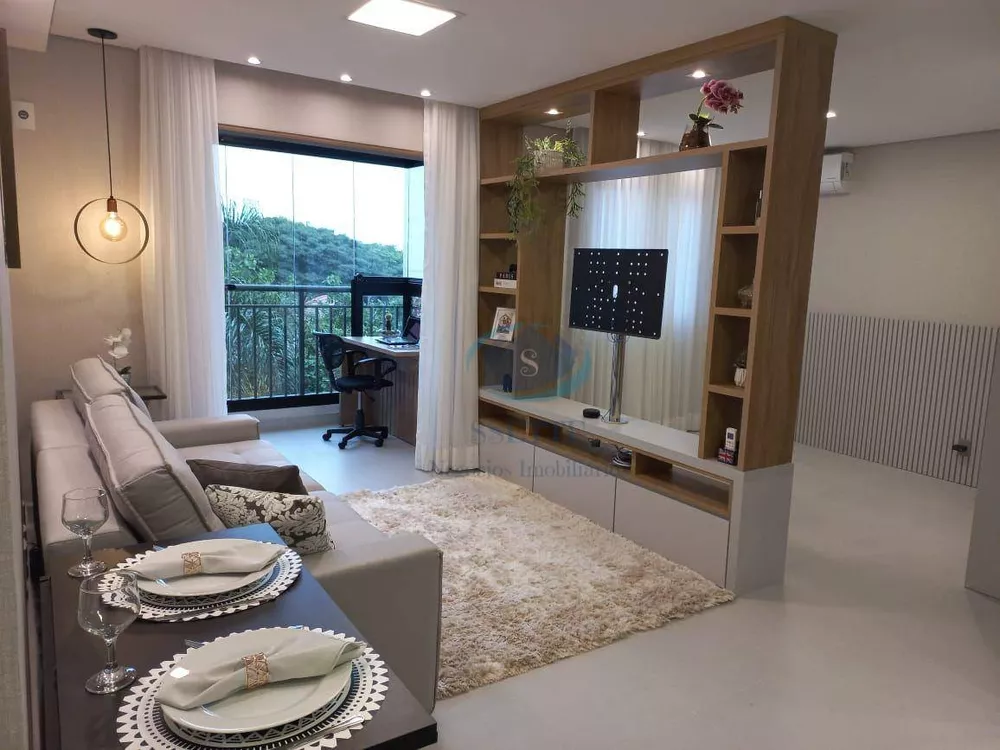 Apartamento à venda com 1 quarto, 37m² - Foto 2