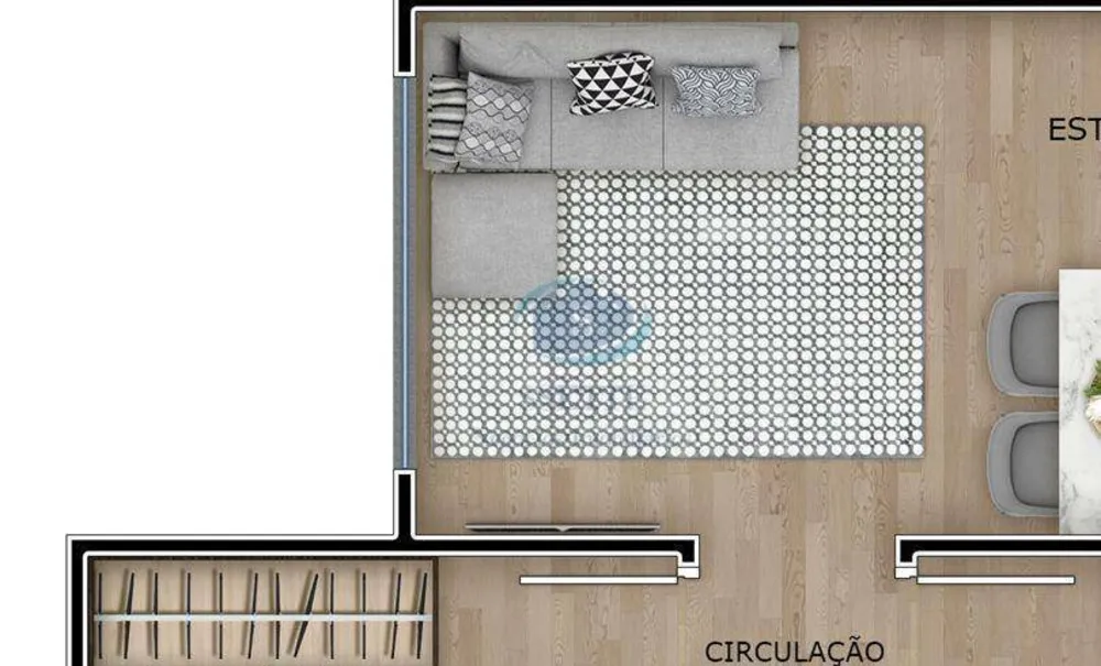 Apartamento, 2 quartos, 43 m² - Foto 1