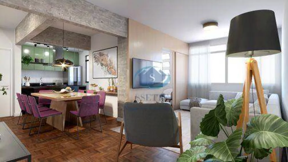 Apartamento à venda com 2 quartos, 107m² - Foto 1