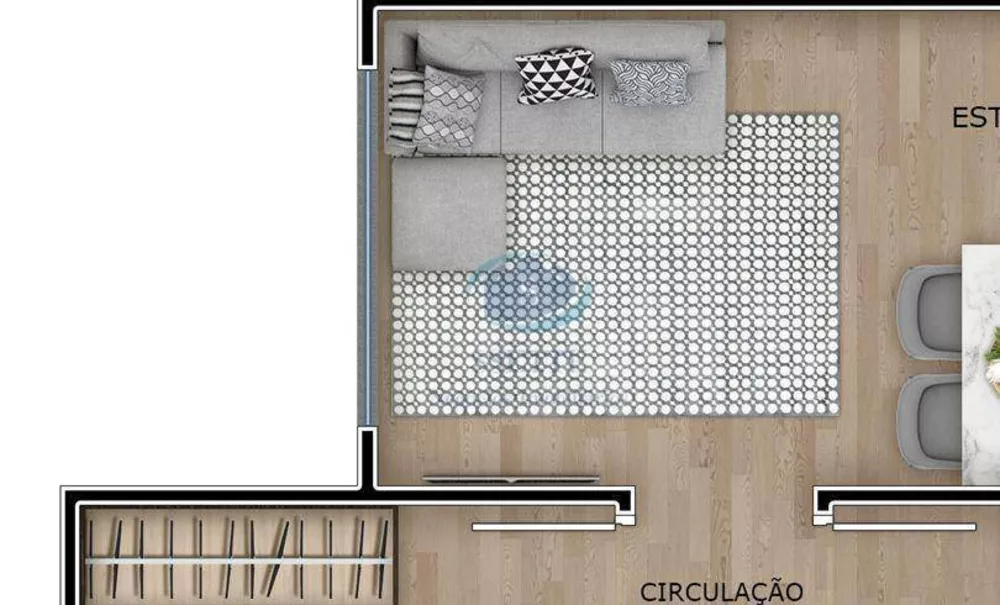 Apartamento à venda com 2 quartos, 41m² - Foto 2