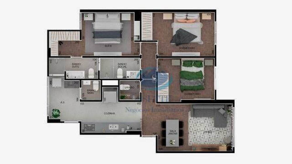 Apartamento, 3 quartos, 100 m² - Foto 10