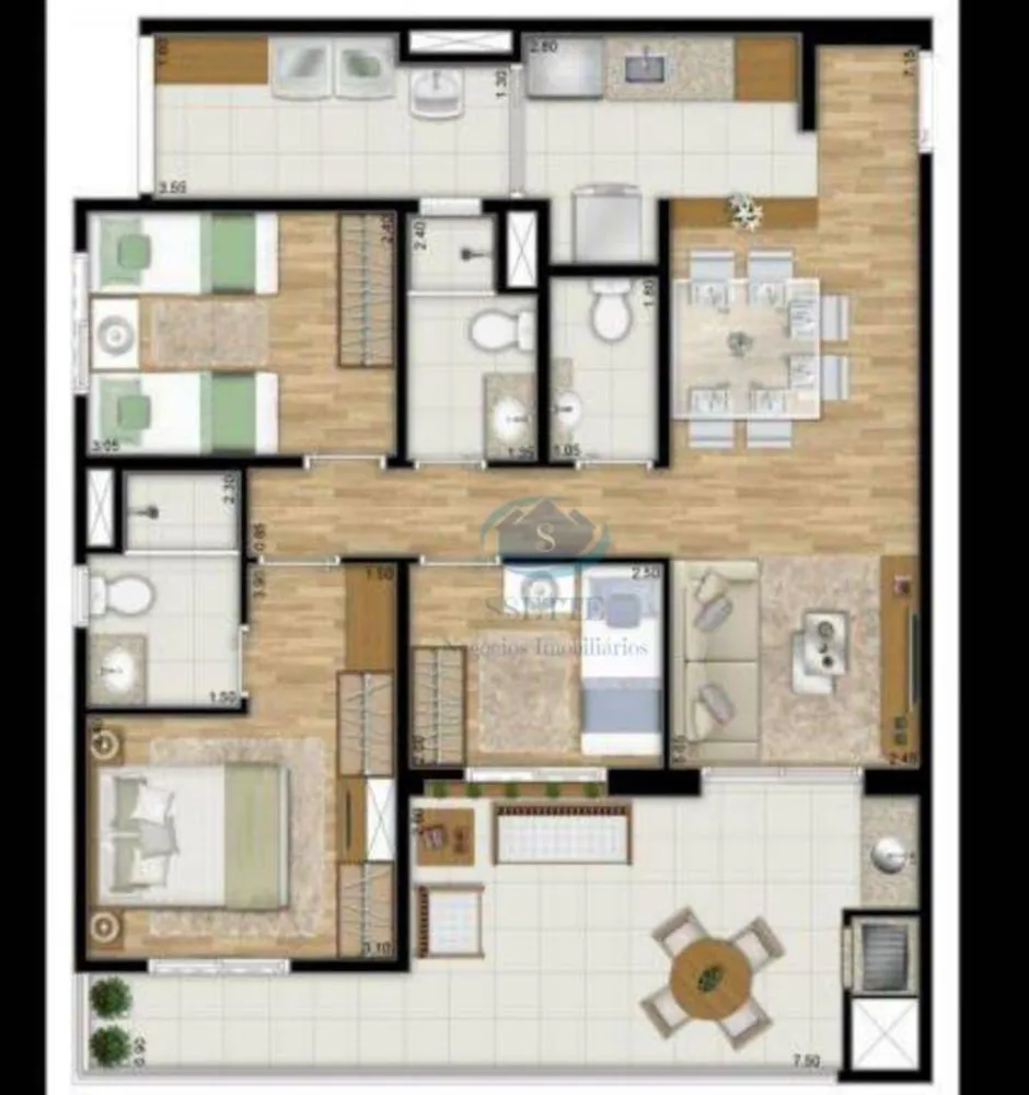 Apartamento, 3 quartos, 87 m² - Foto 12