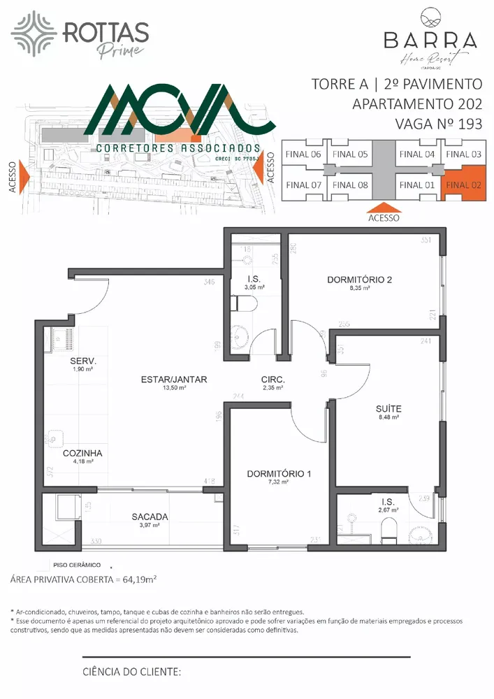Apartamento, 3 quartos, 64 m² - Foto 19