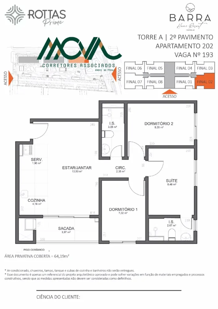 Apartamento, 3 quartos, 64 m² - Foto 19