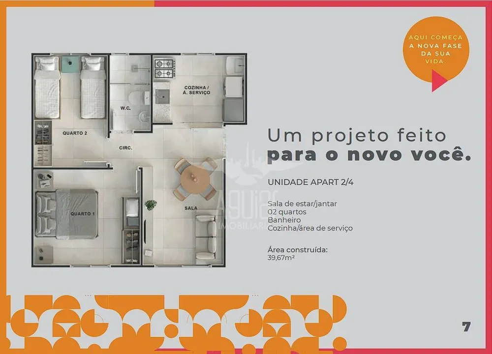 Apartamento, 2 quartos, 39 m² - Foto 13