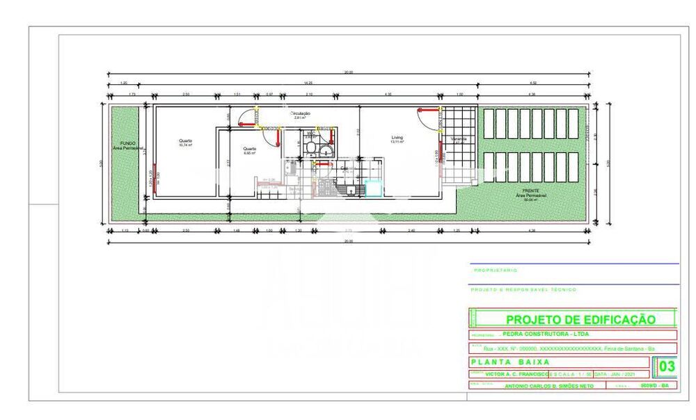 Casa à venda com 2 quartos, 55m² - Foto 3
