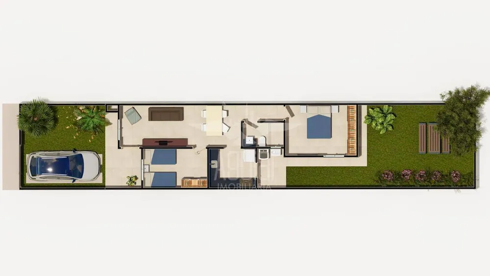 Casa, 2 quartos, 70 m² - Foto 5