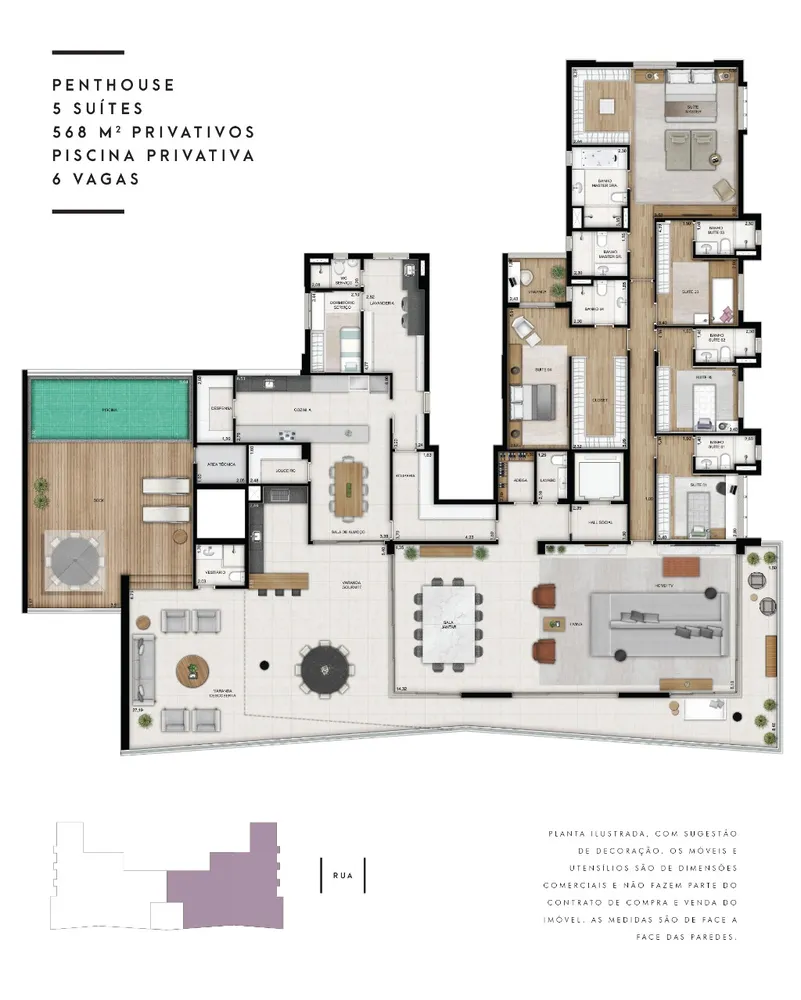 Apartamento, 4 quartos, 274 m² - Foto 10