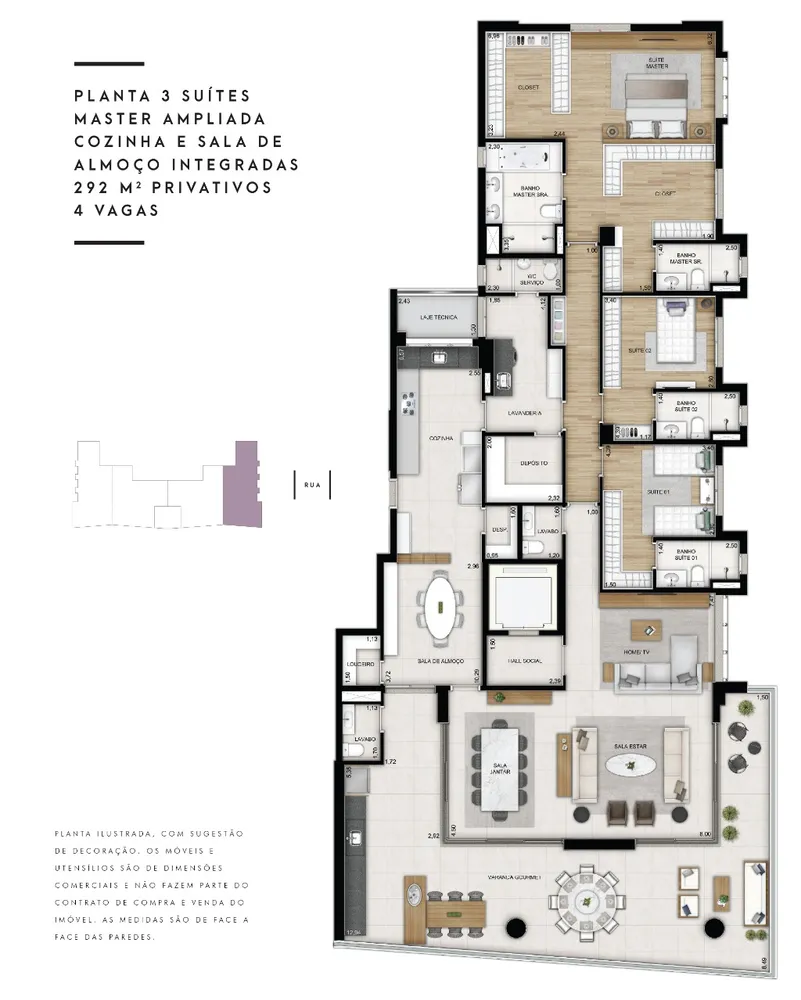 Apartamento, 4 quartos, 274 m² - Foto 11