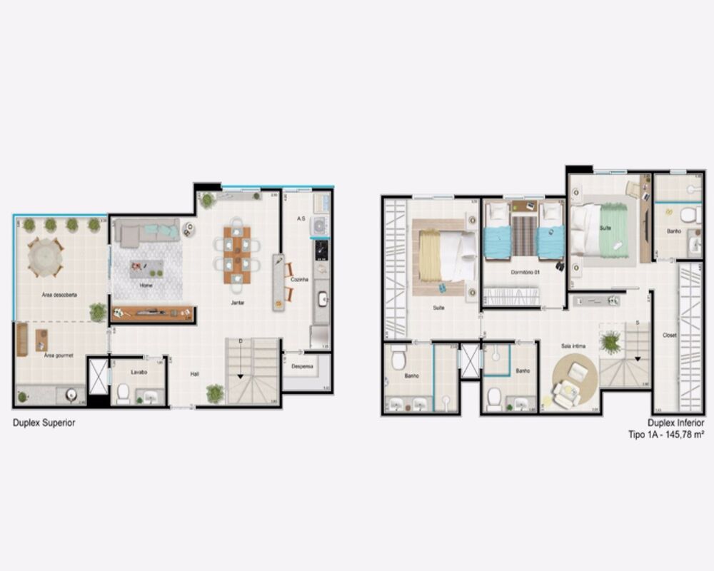 Apartamento, 2 quartos, 71 m² - Foto 1