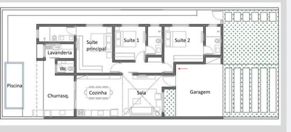 Casa, 3 quartos - Foto 11