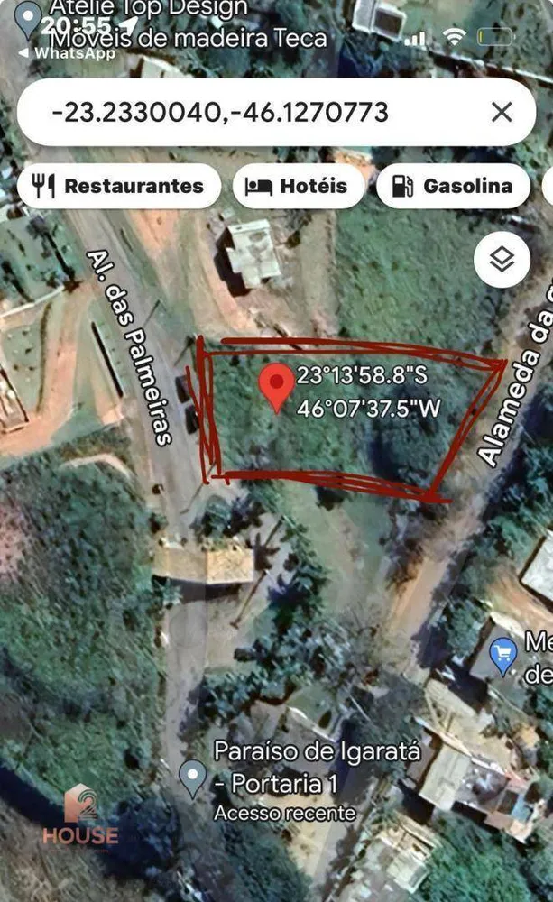Loteamento e Condomínio, 1100 m² - Foto 3