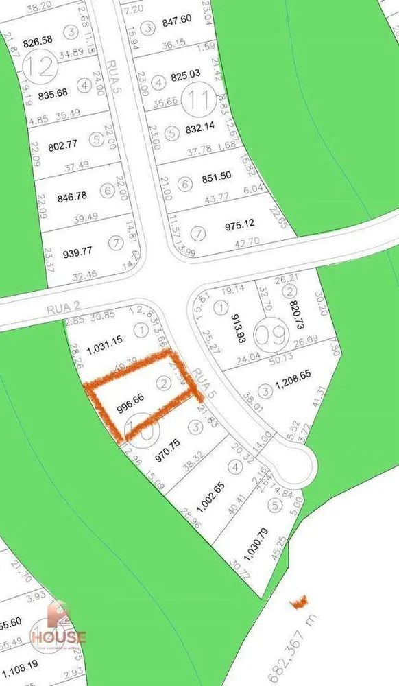 Loteamento e Condomínio, 966 m² - Foto 2
