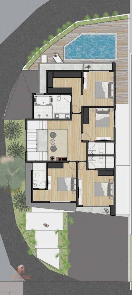 Casa de Condomínio, 4 quartos - Foto 2