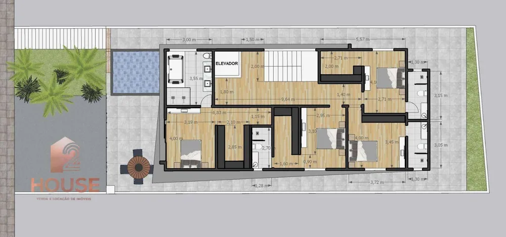 Casa de Condomínio, 4 quartos - Foto 8