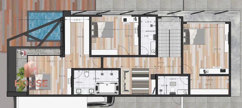 Casa de Condomínio, 3 quartos - Foto 8
